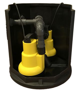 Twin Pump Cellar Sump System (SPD200)